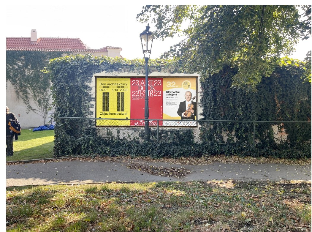 Výlepová plocha Dvořákovo nábřeží, Praha 1