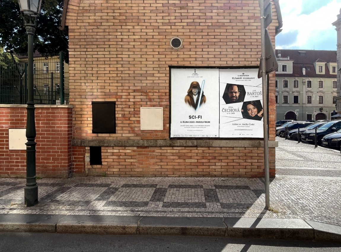 Výlepová plocha Masná, Praha 1